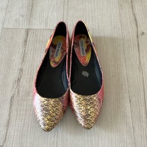 Steve Madden lbiza slip on flats size 9